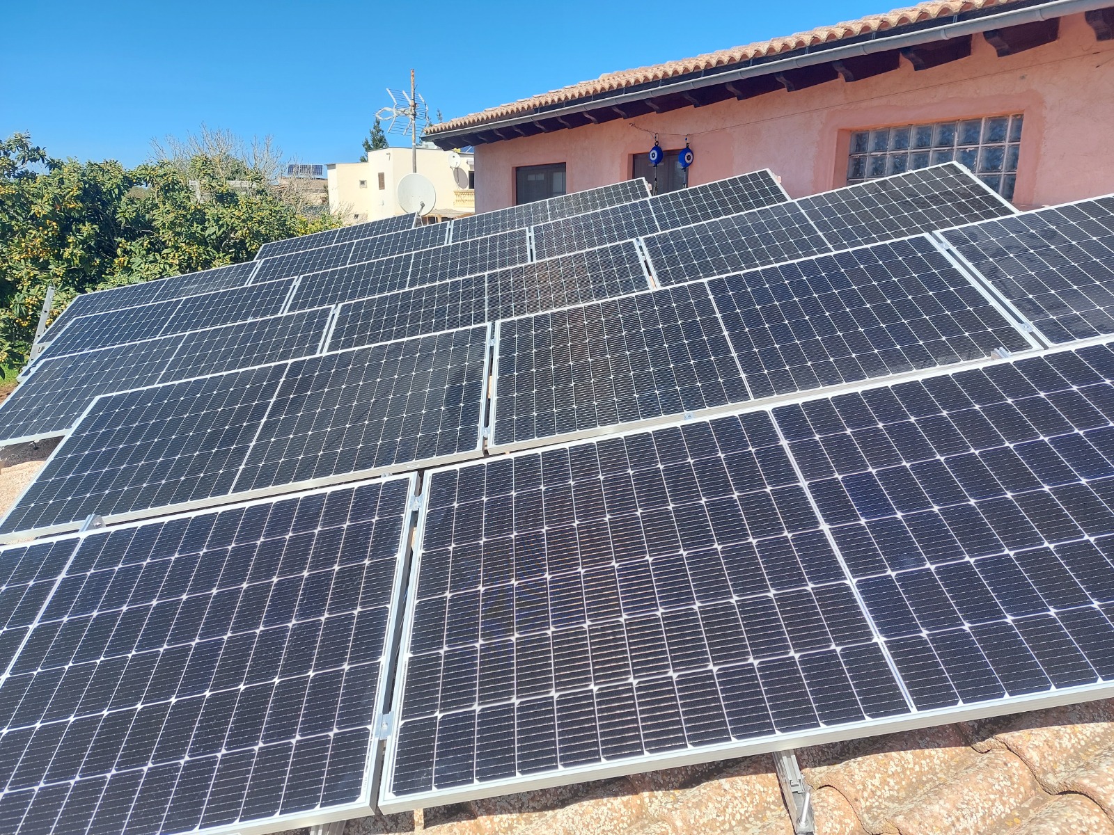 Placas solares en vivienda de Manacor